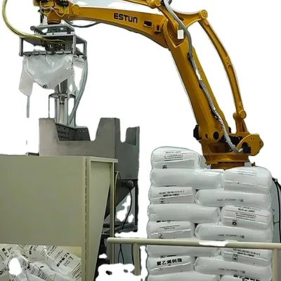 Automatic Bag Breaking Machine for Stearic Acid Dust Free Depalletizing and Bag Breaking Robot for Bagged Materials