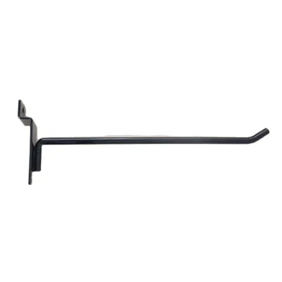 Small Black High Quality Metal Hooks Slatwall Hanging Display Hooks
