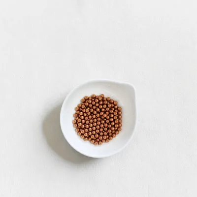 High Precision H62/65 1.5mm Solid Pure Copper Ball Used in the Production of Bearings, Valves, Pump Components
