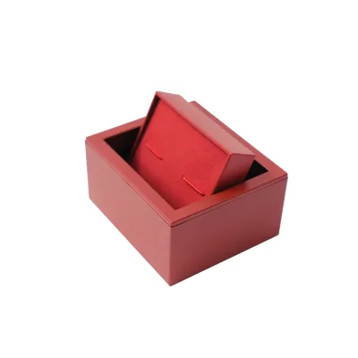 Explosion Fashion Creative Square 360 Rotation Cufflink Box with Recycled Materials