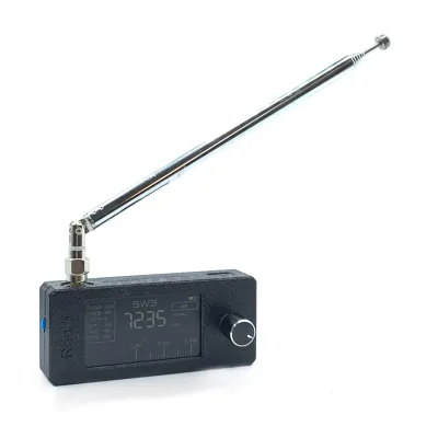 Si4732 Shortwave Radio Rod Antenna with 1.9inch Color Screen for FM/AM/LSB/USB Frequencies for Radio Enthusiasts