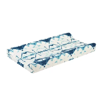 Natural Bamboo Crib Sheet Print Pad Cover Eco Organic  Changing Pad Cover Bamboo Ruffle Sleeper for Babys