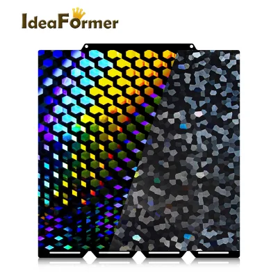 Ideaformer PEG Build Plate 276x293mm Double-Sided Colorful Flexible Removable Spring Steel for Snapmaker U1 3D Printer