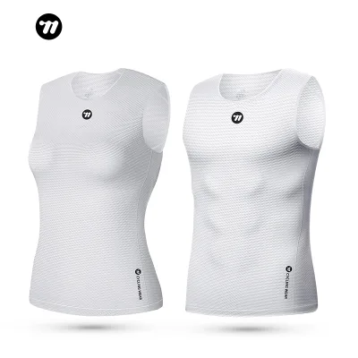 WEST BIKING Lightweight Unisex Sports Sleeveless Vest Base Layer Undershirt Moisture Wicking Quick Dry Cycling Vest