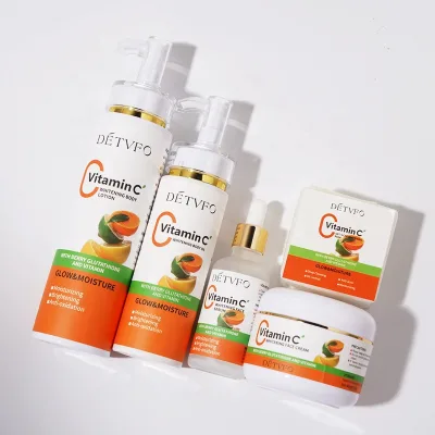 Organic Collagen Moisturizing Vitamin c Skin Care Kit Face Body Skin Care Set