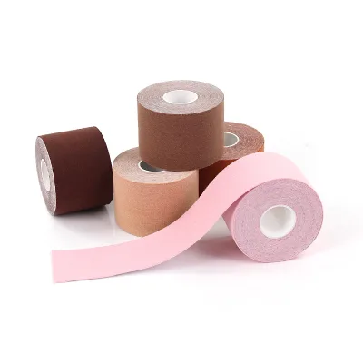 Women's Breast Lift Sports Tape Elastic Cloth Milk Stickers Breathable Push-Up Seamless Bra for Spot Boob Tape