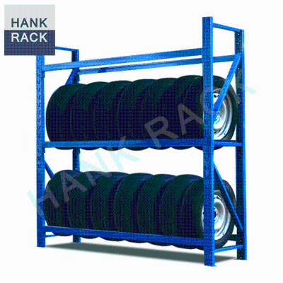 Butterfly Hole Medium Duty Wheel Rim Tire Storage Display Racking System Tire Storage Rack