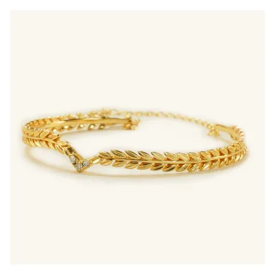 925 Sterling Silver Unisex Bracelet Women's Trendy Adjustable K Gold with Rhodium Plating Italian Filigree Jewelry S925 Sliver