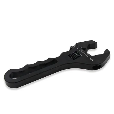 Custom Logo Adjustable an Fitting Wrench AN3-AN16 V-Type Open End Spanner Tool for Racing Car Fuel Oil Line Aluminum