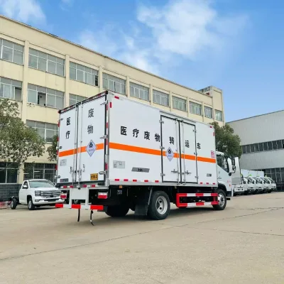 Dongfeng Medical Waste Transfer Truck Manufacturer, Medical Waste Transfer Truck Sales