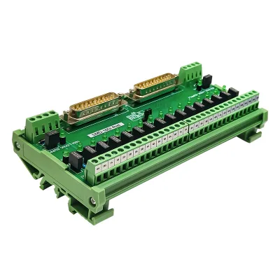 16-Digit Screw Terminal Block Module with Fuse 24VDC Redundant Input for 16 Digital Input Terminal Block Module