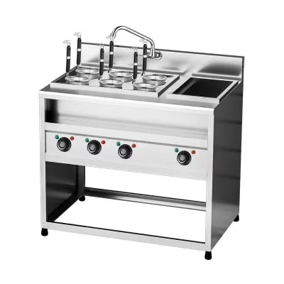 Multifunctional Double-Bucket Vertical Gas Stove New Counter Top Noodles Soup Machine for Hotels Restaurants Food Shops