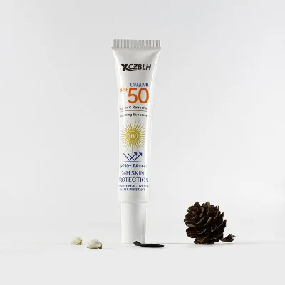 White Label Natural Sunscreen SPF 50 Beauty Skin Care Lotion Cream Gel for Face and Body with Whitening Features