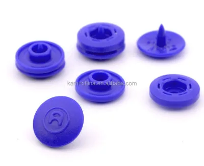 Best Sell ! Nylon / POM Material and Shank Style Snap Fastener / T5 (Size 20 ) Glossy Garment Plastic Four Parts Snap Button