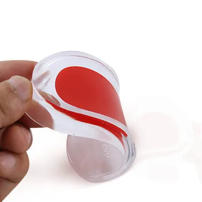 Pain Relief Tpe Gel Insoles Heel Cup High Quality Shoe Blue Heel Pad