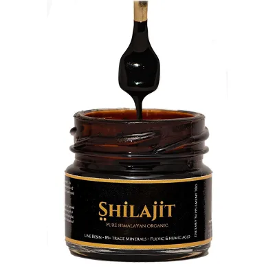 Top Hot Selling Bulk Quantity Excellent Quality 100% Pure Himalayan Shilajit Stone Black Shinny Resin