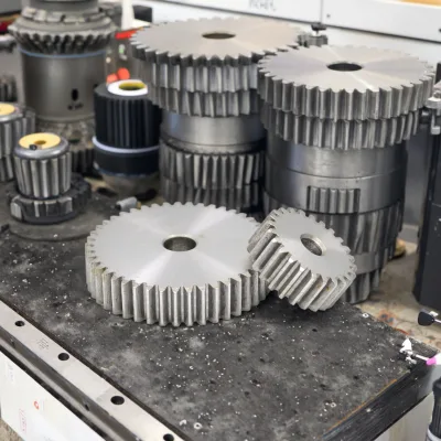 1 M Flat Spur Gear 10mm Thickness 47T-60T 10mm Inner Hole 45 Steel New Material Agricultural Gear