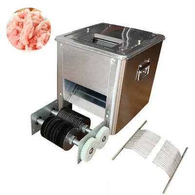 Small Meat Cutting Machine Chicken Breast Cook Processing Meat