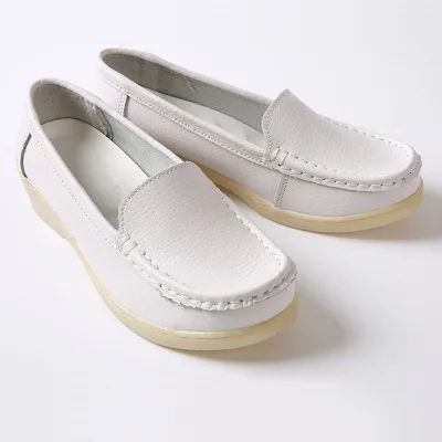 Top Selling Stylish Breathable Loafers Ladies Hospital Restaurant Working Customized Nurse Shoes