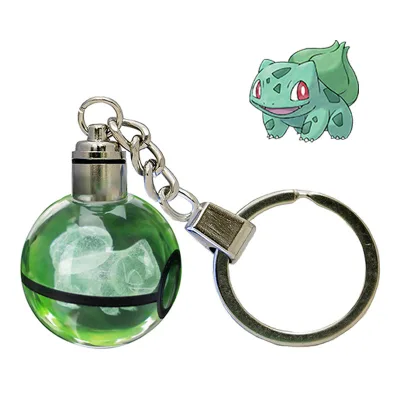 Hot Selling 3D LED Crystal Keychain Lovely Creative Birthday Gifts Idea