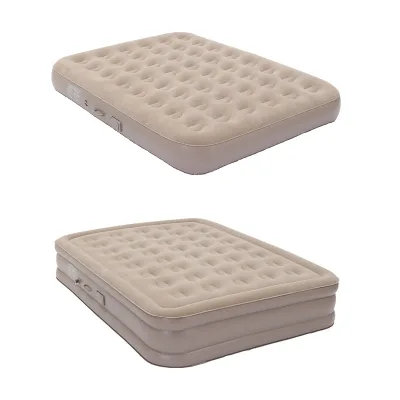Inflatable Mattress with Built-in Electric Pump Double Inflatable Air Bed for Home Guest Room Camping Tent Travel Wholesale