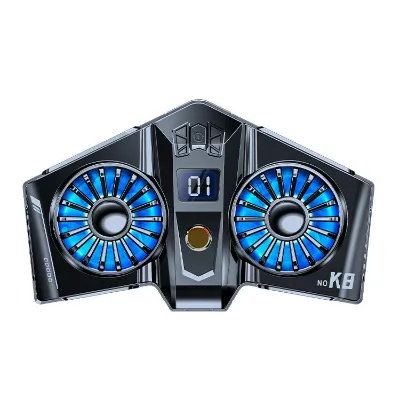 K8 Rapid Cooling Phone Pad Cooler for Mobile Games Semiconductor Refrigeration Mobile Cooling Fan Radiator Phone Cooler