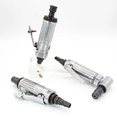 Air Grinder Die Grinder Surfacing Tools 1/4 In. 1/8 in Collet Cast Aluminum Compact Design One-hand Operation Tight Space OEM