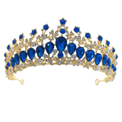 Hot Bridal Tiara,Rhinestone Luxury Zircon Crown Pageant Wedding Crowns