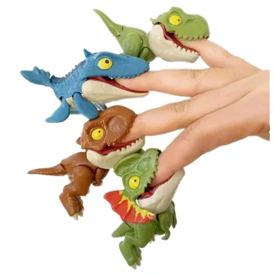 2024 Promotional Toy Small Dinosaur Toy Can Move Kissing Finger Dinosaur Toy