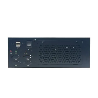 IPCF-B2000 Wall Mounted Industrial Computer Chassis with Dual Antenna Mounting Holes Support Mini ITX Motherboard