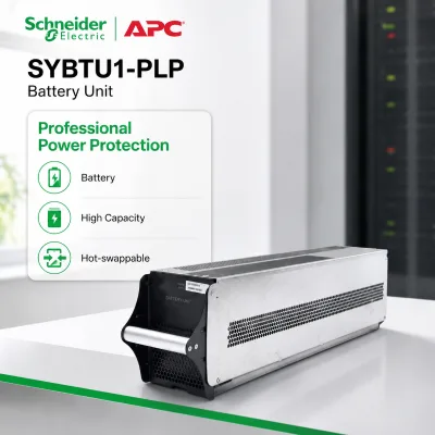SYBTU1-PLP Schneider Influenza Series Module Smart Dedicated Lightning Single Phase 8400 Electric Energy Battery bar Symmetra PX