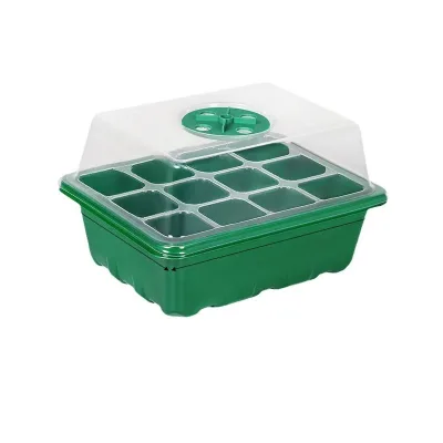 High Quality Durable PET Plastic Uncoated Greenhouse Vegetables Nursery Seed Starter Germination & Seedling Plant Grow Tray