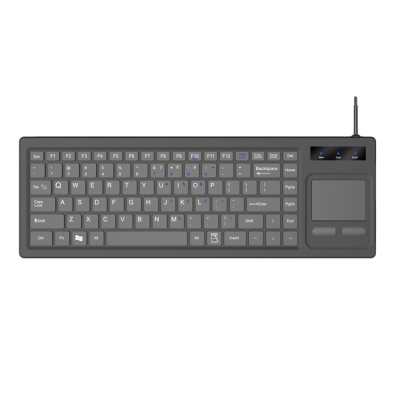 New Design Touch Pad Wireless Wired Keyboard for Notebook