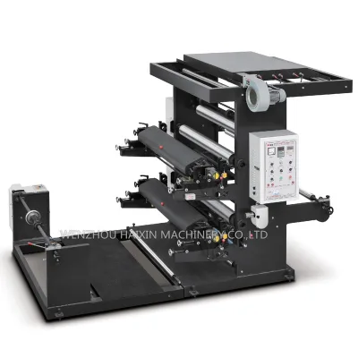 2 Colour Flexographic Plate Flexo Printing Machine for PP Woven Fabric Big Bags