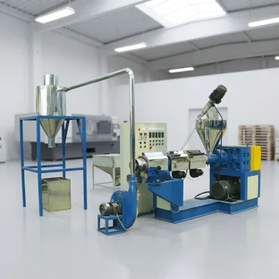 Soft PVC Granule Particle Making Machine Anti-Corrosion Light Weight High Pressure Durable Eco-Friendly