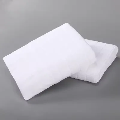 Wholesale 400g Microfiber Umrah Hajj TowelJacquard Floral Quick-Dry Antimicrobial Disposable Towel Adults Sustainable Compressed