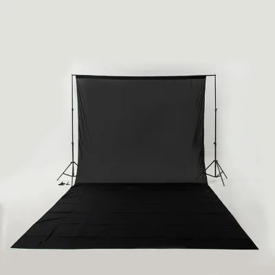 3x6m Solid-Color Seamless Chroma Key Backdrop Photography Video Streaming Green Blue Black White Screen Virtual Backgrounds