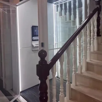 Beigongk Less Energy Consumption Traction Type Home Elevator with Quite and Smooth Ride Quality