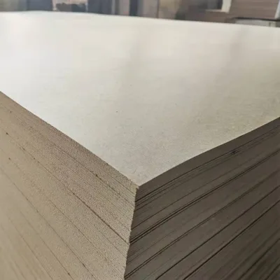 MDF Board Manufacturer 3mm Wood Natural Veneer MDF Panel Sheet Plain Raw MDF Board