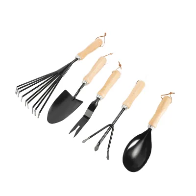 5pcs/set Garden Hand Tools Sets Mini Metal Garden Hand Tools Garden Shovel