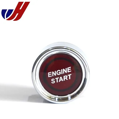 Boat Car 12v 24v Red LED Engine Start Push Button Switch
