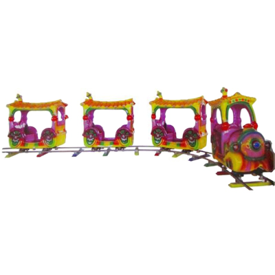 Top Sale Outdoor Pumpkin Electric Track Train for Children