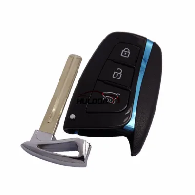 For Hyundai New Santa Fe 3 Button Keyless Remote Key With 434mhz With 46 Chip PCF7945/7953