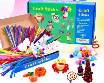 The Diy Creative Handmade Set for Children Over 5 Puzzle Toys Parent-child Interactive Twist Stick Educational Toy
