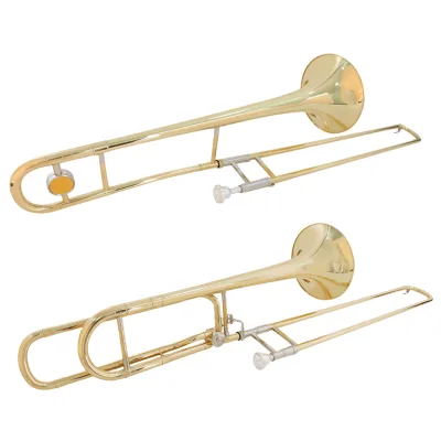 ALEX High Quality Brass Trombone ASL-100 or ASL-200 in Lacquer Gold Finish for Jazz Classical Contemporary Music