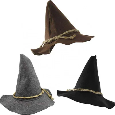 WOWEI Customizable Child Scarecrow Hat Deluxe Felt Oktoberfest Wizard Witch Hillbilly Oktoberfest Hat in Munich