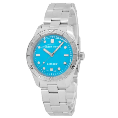 Brand New Men's Mechanical Watches 20mm Stainless Steel Band Custom Logo Design Factory Direct Sale Low Price Arrival Diver