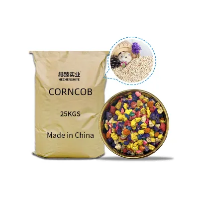 Crushed Corn Cob for Livestock Bedding Material Degradable Corn Cob for Green Packaging Filler