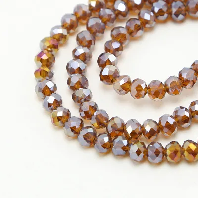 Wholesale Jewelry Beads champagne Glass Beads for Jewelry Making