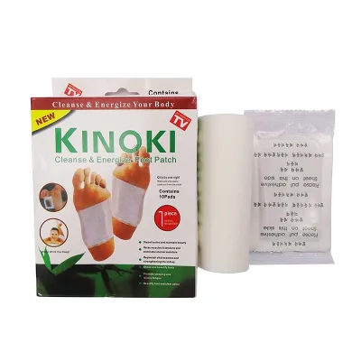 10 Pads Herbal Detox Foot Patches for Stress Relief Deep Sleep Feet Pads Slimming Cleansing Care Tool